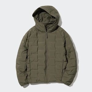 Uniqlo Women's Olive Puffer packable Jacket